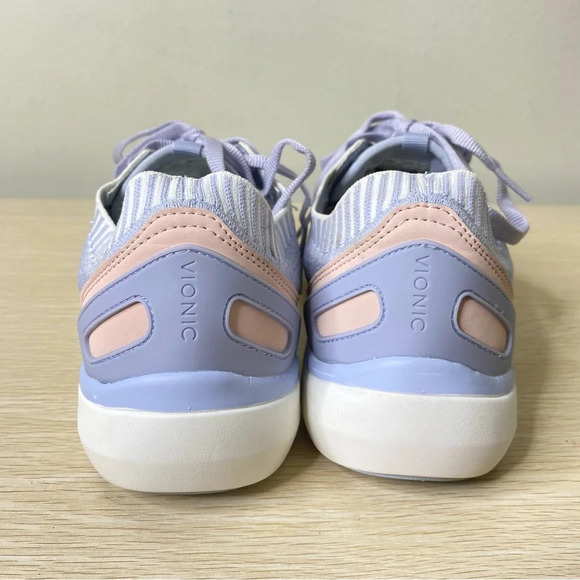 Vionic Blue Haze Lace Up Knit Embolden Athletic Sneaker Shoe Women's Size 6.5 - Picture 3 of 10